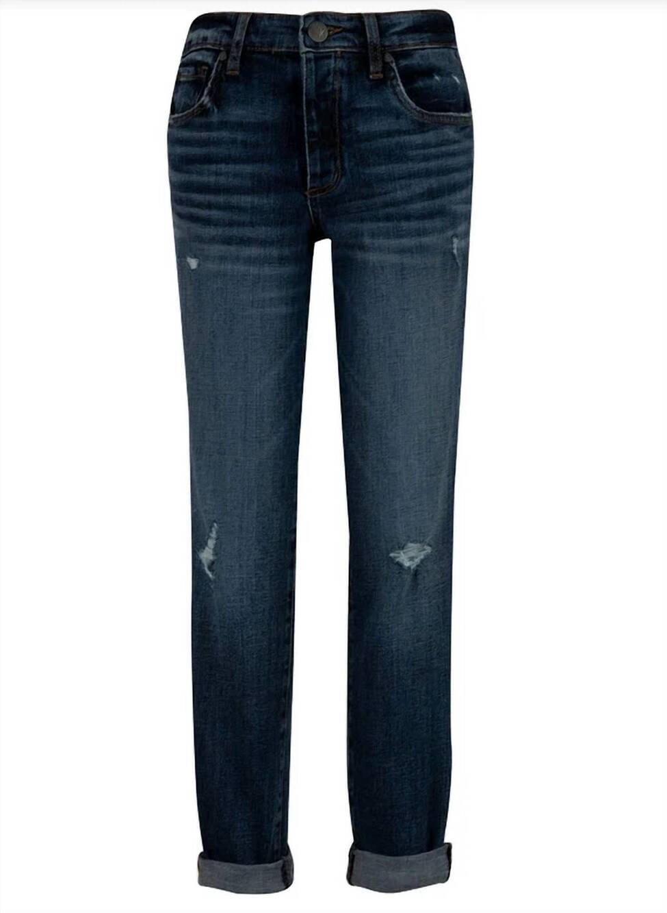 NEW KUT FROM THE KLOTH women's juliet slouchy boyfriend jeans in blue